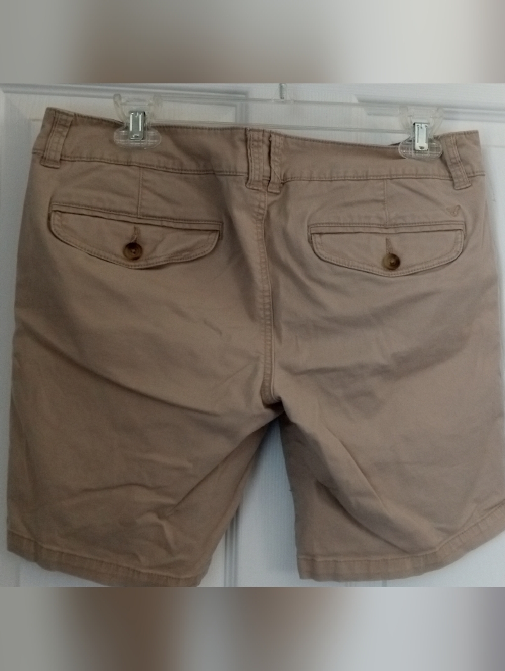 American Eagle Outfitters Blue Stretch Casual Shorts - Picture 3 of 4